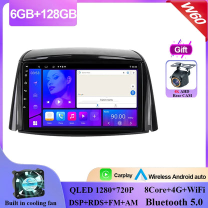 For Renault Koleos 2008 - 2016 Android Car Stereo Unit Multimedia Radio Video Player GPS Wireless Carplay Android Auto No 2din