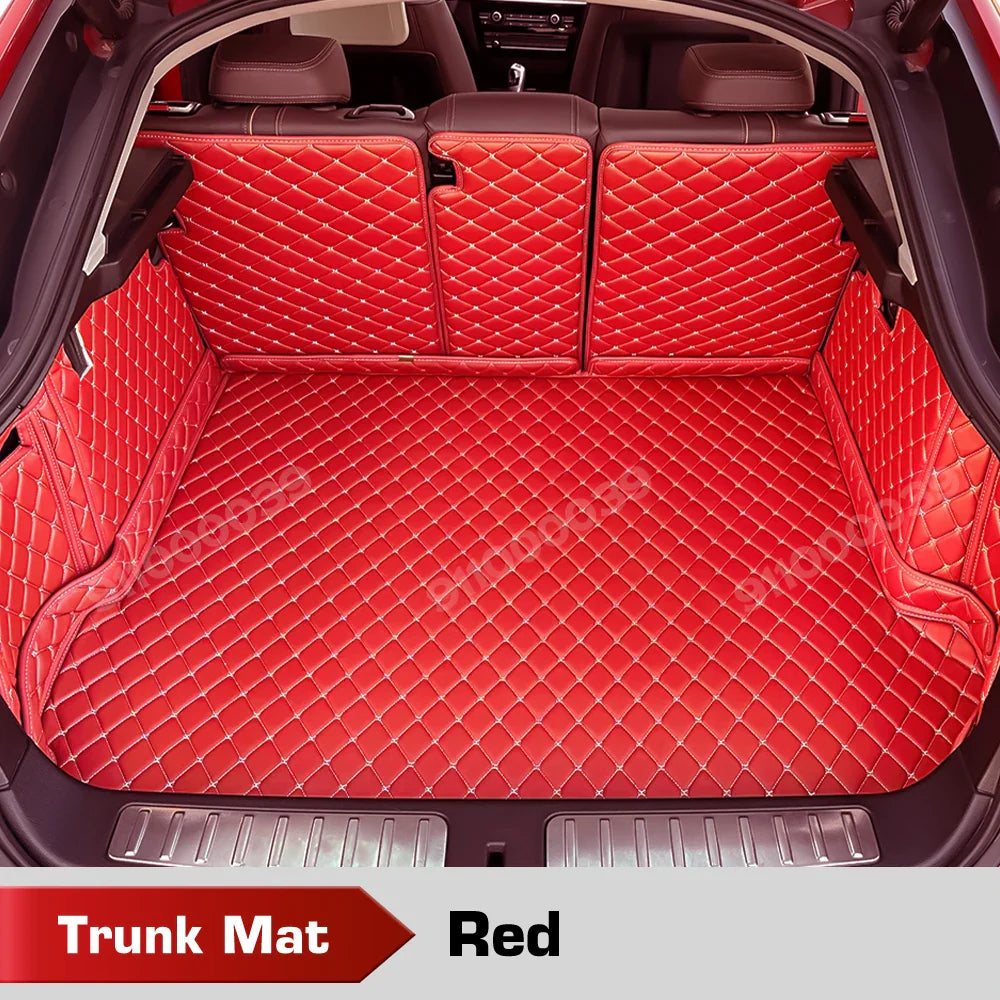 For Volkswagen VW ID.6 CROZZ、ID.7 VIZZION Auto Full Coverage Trunk Mat Car Protective Pad Cargo Liner Interior Accessories