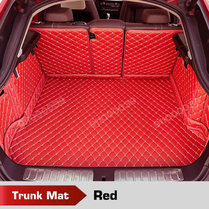 For Volkswagen VW ID.6 CROZZ、ID.7 VIZZION Auto Full Coverage Trunk Mat Car Protective Pad Cargo Liner Interior Accessories