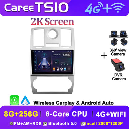 Android 14 For Chrysler 300C 1 2004 - 2011 Car Radio Player Stereo Head Unit Intelligent Car Systems GPS Navigation 5G Wifi RDS