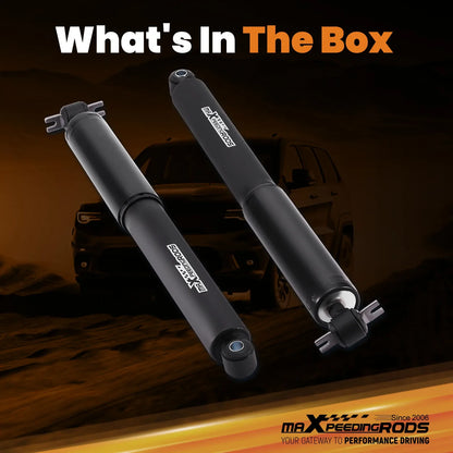 6" Rear Drop Shock Absorbers For Chevrolet GMC C1500 1988-1998 2WD Twin-tube