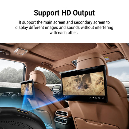 OTTOCAST P3 Android AI Box for Youtube Netflix Wireless CarPlay Android Auto TV Box for HDMI Out Car Accessories Gift for Men