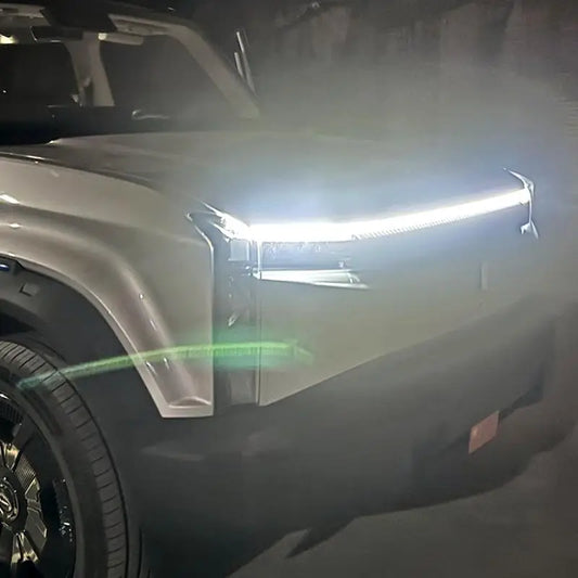 For Chery Icar 03 Jaeco J6 EV 2024 2025 Hood Through Light Strip Car Accessories Car Modification Parts