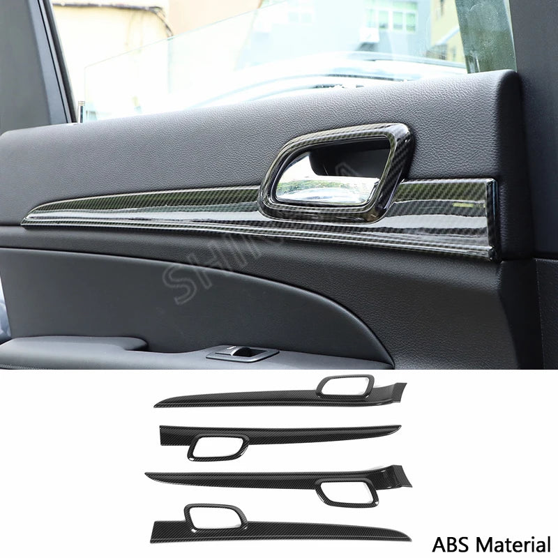 SHINEKA Carbon Fiber Grain Interior Decoration Cover for Jeep Grand Cherokee 2011 2012 2013 2014 2015 2016 2017 2018 2019 2020