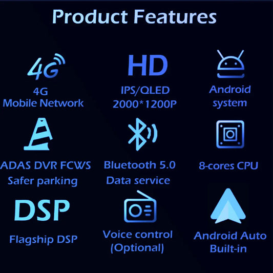 Car Radio For Honda Odyssey 2005 - 2010 Multimedia Stereo Video Player Navigation GPS Carplay 4G WIFI Android Auto 360 Camera BT