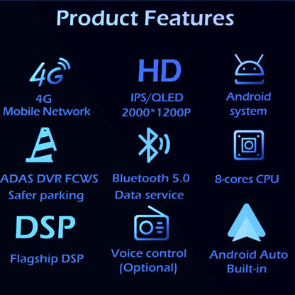 Android Auto Car Radio For Isuzu DMAX 2015 - 2019 Multimedia Stereo Video Player Navigation GPS Carplay 4G WIFI DSP RDS BT