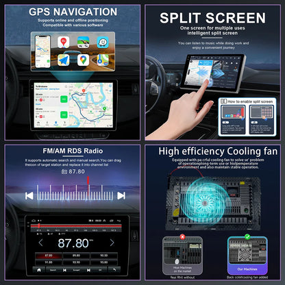 Android 14 Car Radio for Hyundai Sonata 6 YF i40 i45 2011 - 2015 4G Multimedia Player GPS Navigation no 2din dvd
