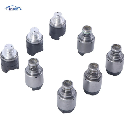 8 PCS Automatic Transmission Solenoids Kit 5HP24A For 97-04 BMW 740I 525i X5 4.4I Jaguar XJ8 XK8 Car Engine Replacement Parts