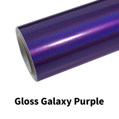 Holographic Gloss Galaxy White Vinyl Wrap film wrapping film bright 152*18m quality Warranty covering film voiture