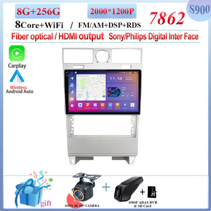 7862 Car Android 14 For Lincoln Navigator 2003 - 2009 Carplay Autoradio Multimedia Video Player Navigation GPS Auto No 2din DVD