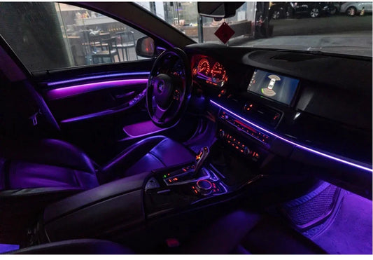 Auto led ambient light For 5 Series F10 F11 F18 M5 518d 520d 525d 535i 528i dashbaord lighting Interior Atmosphere lamp