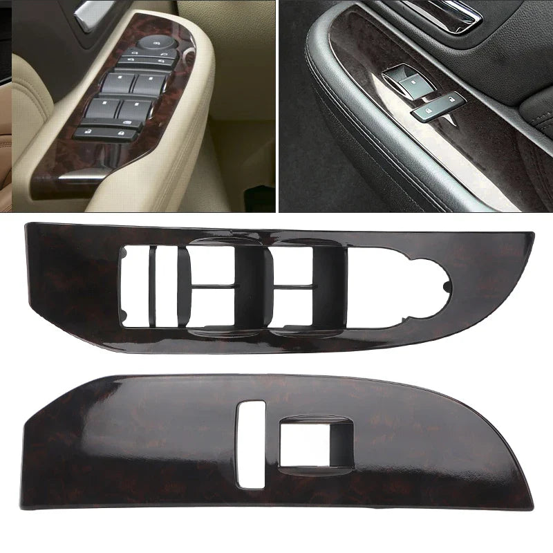 Front Window Switch Bezel Cover for Chevy Avalanche Silverado Suburban Tahoe GMC Sierra Yukon XL 2007-2009 25924151 20877646