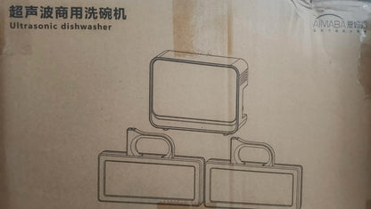 Factory Custom Smart Portable Mini Ultrasonic Dishwasher Ultrasonic Cleaner Commercial Countertop