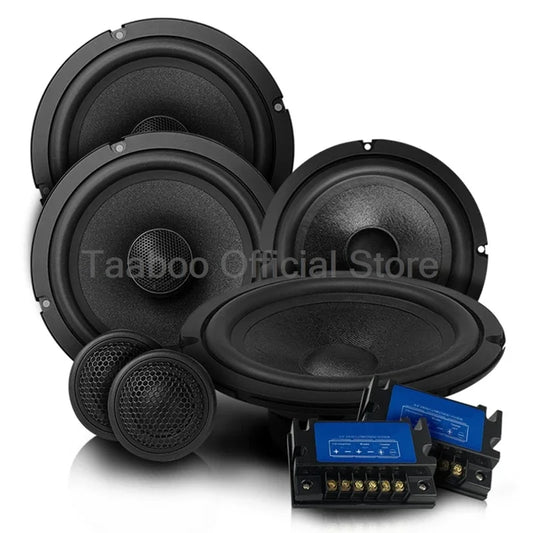 6.5Inch Super Subwoofer with Tweeter Car Coaxial Horn Speaker Modification 120W High Power HiFi Speaker Car Audio Stereo Speaker