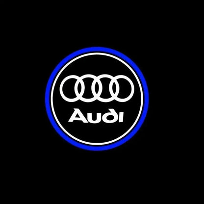 2X HD Led Car Door Logo Projector Welcome Light For Audi A3 A4 B8 8P 8V A6 C7 A5 Q5 B7 B6 S LINE QUTTRO RS Q3 SQ5 Q7 S3 S4 S5 S6