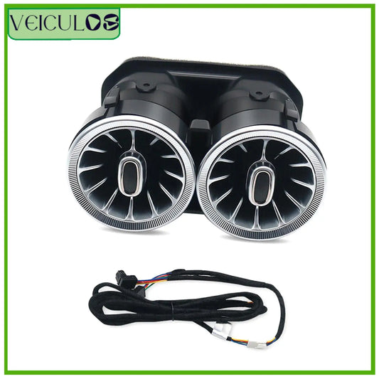 1Pc 64 Colors Rear Air Vent LED Ambient Light For Mercedes Benz GLB Class X247 W247 Decorative Lamps&Light Strips Car Exterior