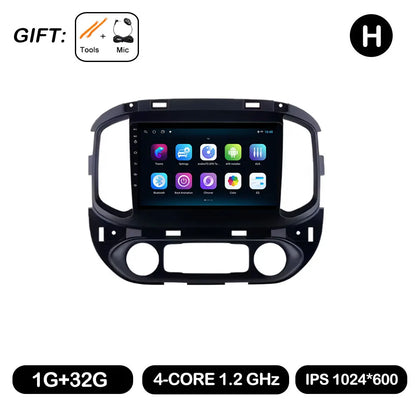 Android Auto For Chevrolet Colorado Sierra GMC 2014 - 2018 Car Radio Video Multimedia Player BT WiFi GPS Navigation Touch Screen