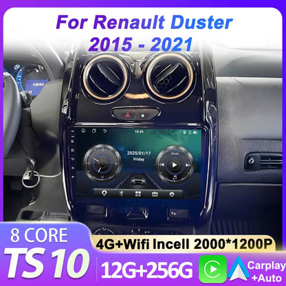 Car Multimedia Player For Renault Duster 2015 - 2021 For LADA Largus 2021 Automotive Multimedia Mirror Link Intelligent System