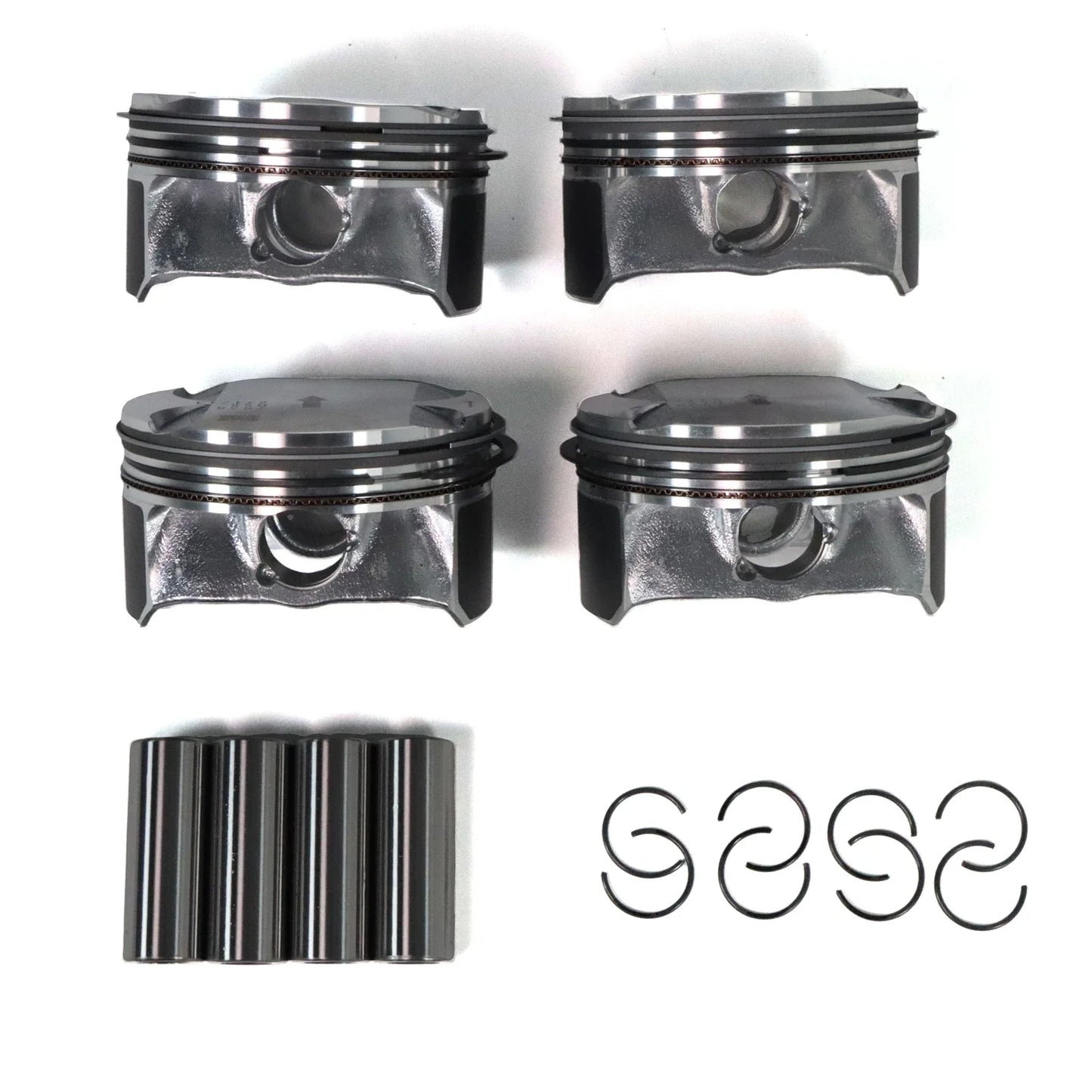 4Pcs Engine Piston & Rings Kit 12578324 12578326 12593744 12603910 12608531 for Chevy Captiva Cobalt Equinox HHR Impala 2.4L
