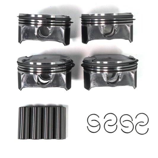 4Pcs Engine Piston & Rings Kit 12578324 12578326 12593744 12603910 12608531 for Chevy Captiva Cobalt Equinox HHR Impala 2.4L