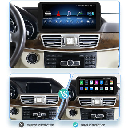 8 Core Android System Car GPS Navi Screen For Mercedes W212 2009-2016 WIFI SIM 8GB+256GB BT Carplay IPS Screen Multimedia Player