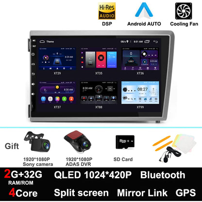 Android 13 For Volvo S60 V70 XC70 2000-2004 GPS Car Radio Stereo Multimedia Player Audio Navigation BT Carplay wifi+4G
