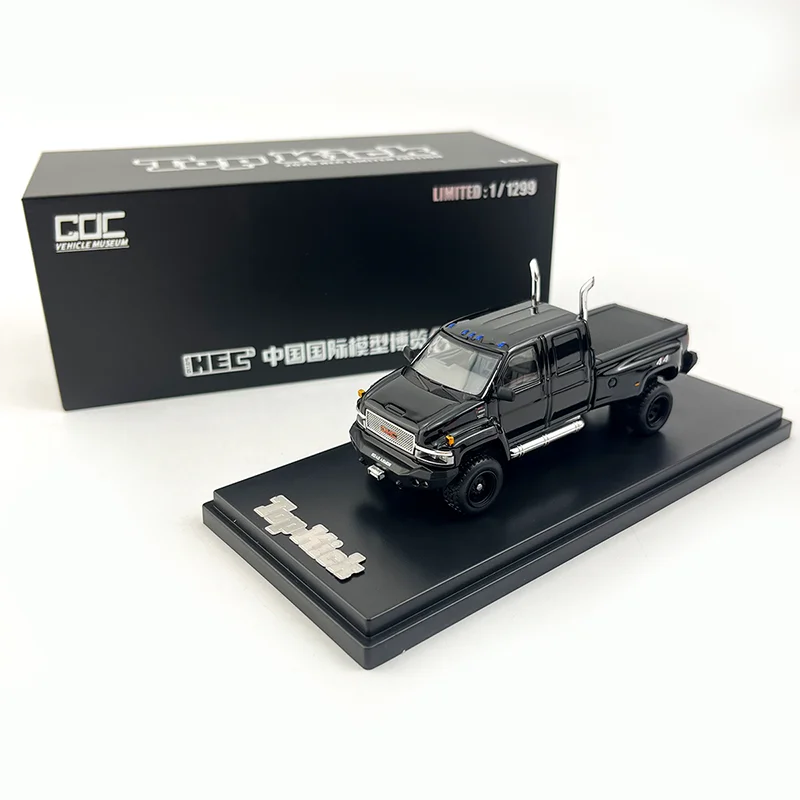 GOC 1:64 GMC Top Kick C4500 - 2025 Beijing Model Exhibition Limited Edition, Iron-Base Alloy Pickup Model, American Giant Truck