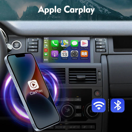 ISUDAR Carplay Module For Land Rover/Range Rover/Evoque/Discovery 4 Jaguar/XE/XF Android Auto Car Play Adapter Box Stereo System