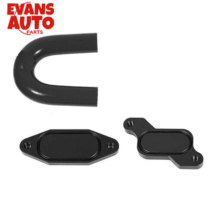 EGR Cooler Valve Kit For Chevrolet 2007 2008 2009 2010 EGR Valve Kit Billet Intake Plate GMC GM 6.6L 6.6 Duramax LMM EGR Valve