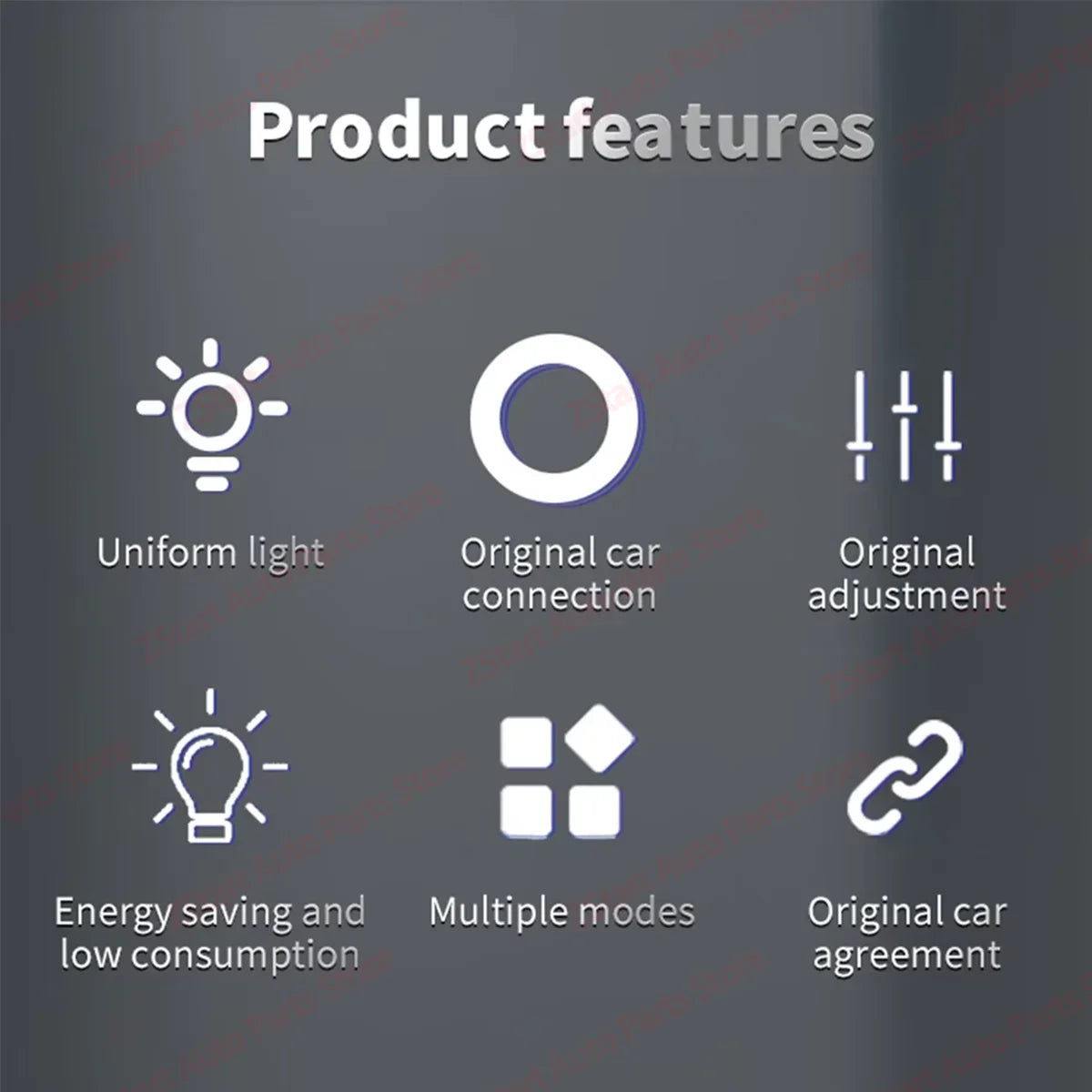 64 Colors Speaker Sound Audio Reading Lamp For Mercedes Benz W177 W247 W118 GLB GLA A B Class Ambient Light Glasses Case
