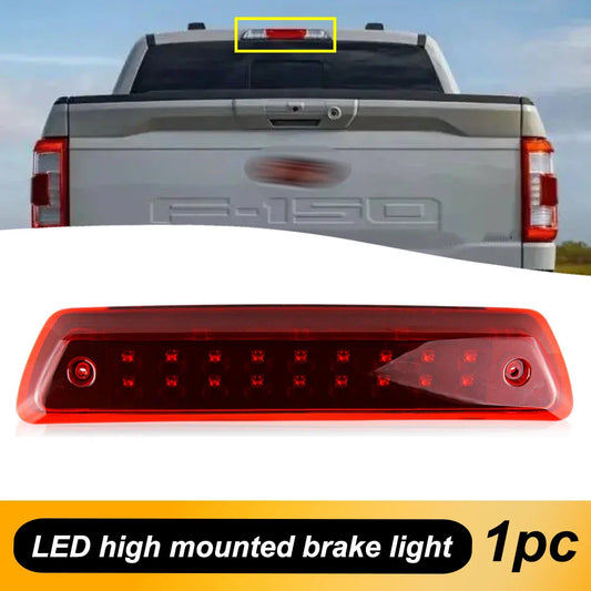 Red/Smoke LED Smoke Third 3rd Brake Light For Ford F150 F-150 2009 2010 2011 2012 2013 2014 Accessories Tail Rear Cargo Lamp