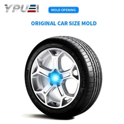 Hub light Car Floating Illumination Wheel Caps LED Light Center Cover Lighting Cap For Volvo XC60 XC90 S60 V40 V50 V60 XC40 V70