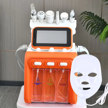 7 in 1 Aqua Peeling H2O2 Facial Machine Hydra Water Dermabrasion Skin Scrubber Peel Oxygen Jet Facial Machine