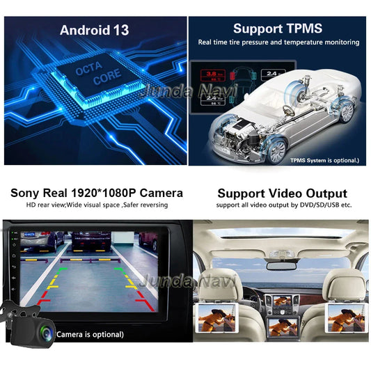 Android 14 Carplay Auto Car Radio Multimedia Player For Citroen C5 2008 2009 2010-2017 Autoradio Stereo DSP GPS 2din Head Unit
