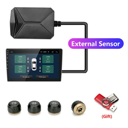 For Android Screen Navigation Car Multimedia Player Accessories Optional DVR OBD HDMI AV OUT DAB TPMS Stylus 4G Moden 360 Camera