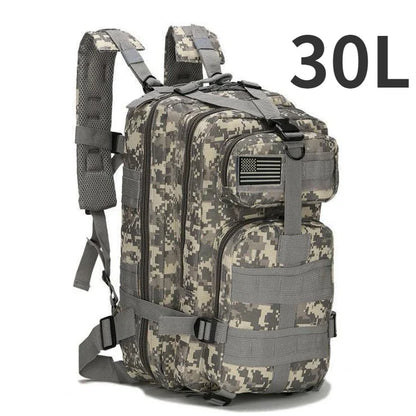 50L/30L Camo Bag Men Tactical Backpack Molle Bag Out Bag Waterproof Camping Hunting Backpack Trekking Hiking