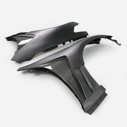 For Infiniti G37 Carbon Fiber Modified EPA Model Front Fender 4-Door Open Hole Auto Parts Body Kit
