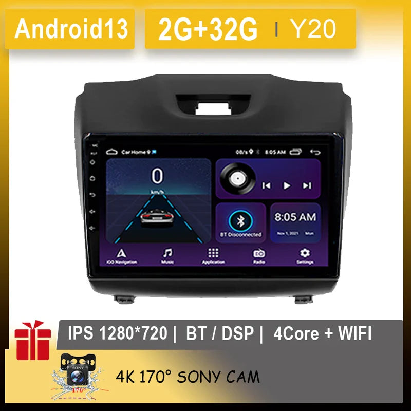 Car Radio Android For Chevrolet Holden S10 TRAILBLAZER COLORADO ISUZU DMAX Auto Navigation Carplay NO 2din DVD Player Stereo