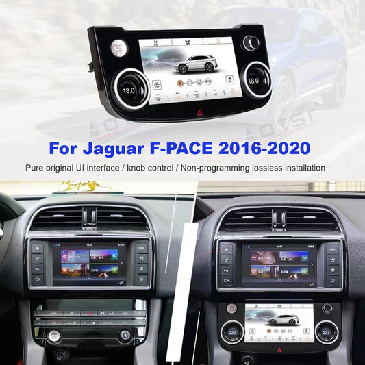 AC Panel Temperature Display For Lincoln Corsair 2020 2021 2022 Air Conditioning Board IPS Climate Control GPS Navigation