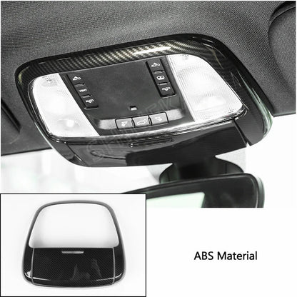 SHINEKA Carbon Fiber Grain Interior Decoration Cover for Jeep Grand Cherokee 2011 2012 2013 2014 2015 2016 2017 2018 2019 2020