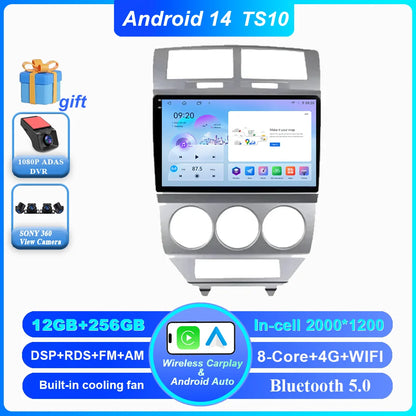 Android Car Radio Multimidia Player For Dodge Caliber Jeep Compass 1 MK Patriot 2006 - 2010 Auto GPS Navigation Carplay 2din DVD