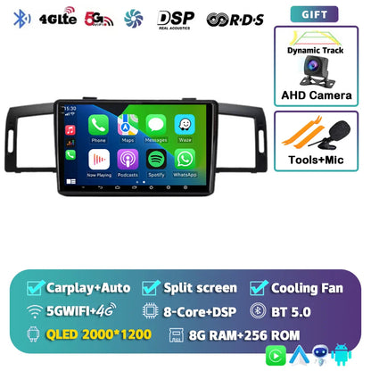 Android 14 Car Radio Multimedia Player For Infiniti M35 2003-2010 NISSAN FUGA 2005-2010 Auto Carplay Car Stereo wifi+4G Ai voice