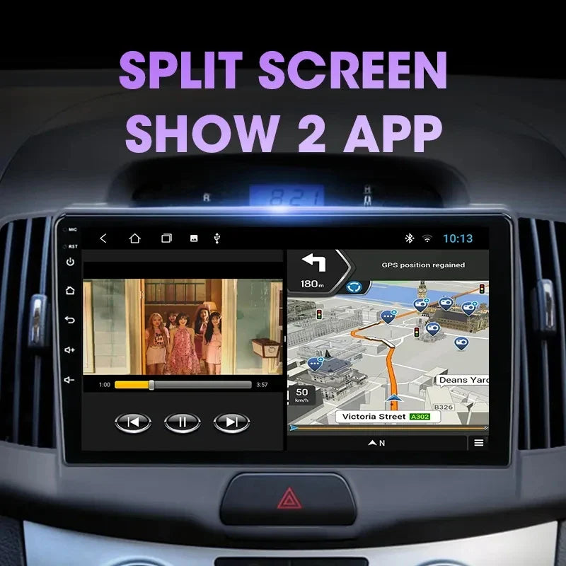 2Din Car Radio Android 13 Multimedia Player GPS Navigation Stereo Carplay Bluetooth Autoradio For Hyundai Elantra 4 2006-2012