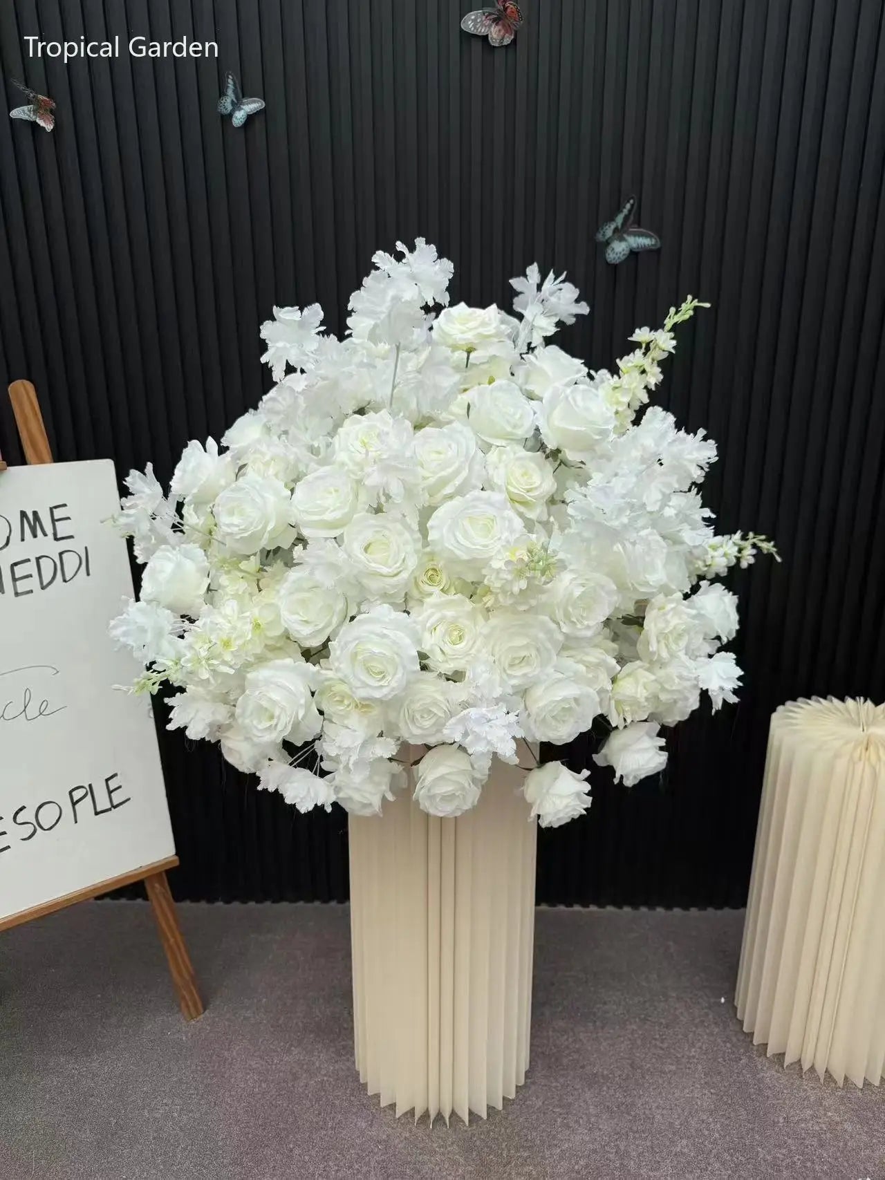 Customzied Size Artificial Flower Ball Wedding Decoration Table Centerpieces Road Lead Flower Ball Floral Arrangement Event Prop