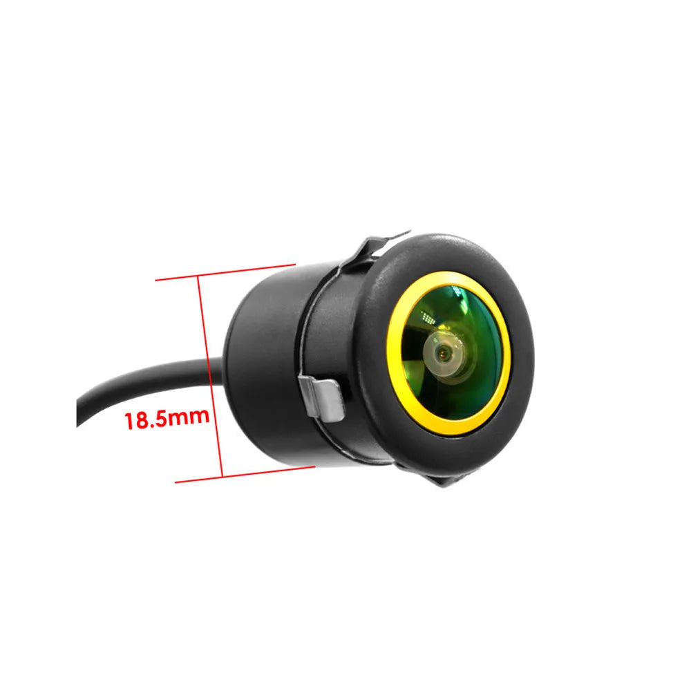 SMARTOUR CCD NTSC High Definition AHD Night Vision Golden Fisheye Lens Vehicle Reverse Backup Rear View 3 Control Camera Car
