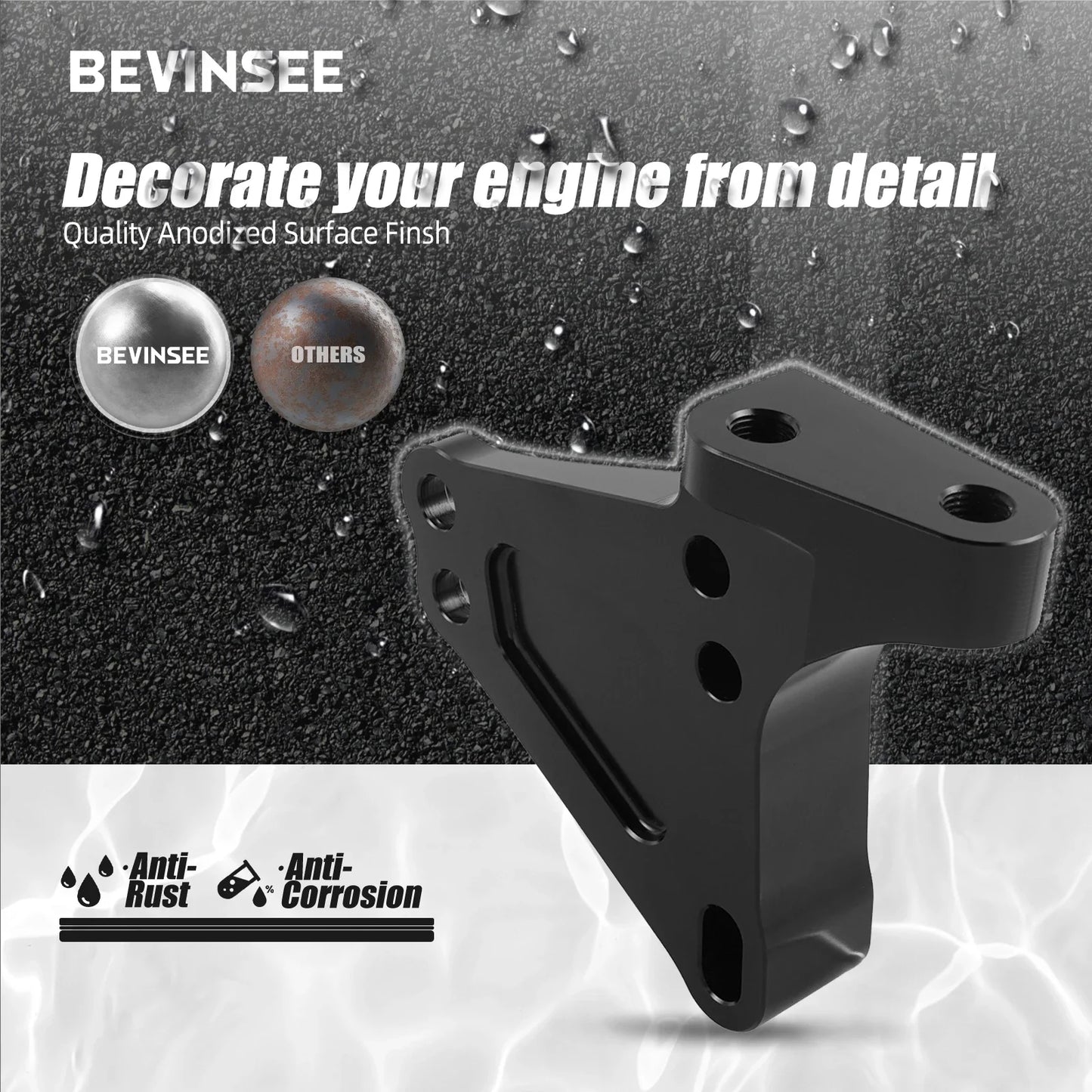 Mount Bracket Passenger Side for Honda K Series K20 K24 Swap Engine for Honda CR-V for Acura RSX