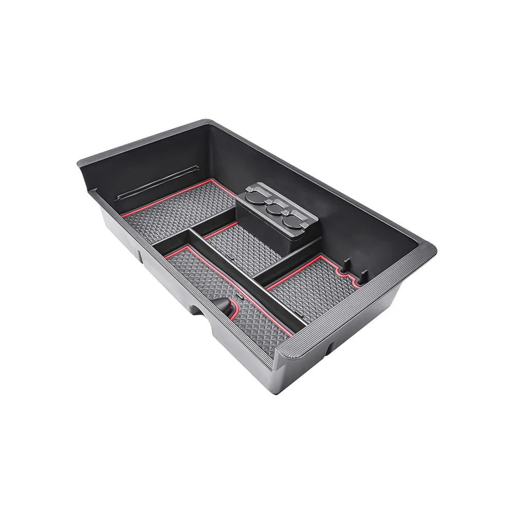 Center Console Organizer for 2014-2018 Chevrolet Silverado/GMC Sierra 1500, 2500/3500HD(2015-2019), Armrest Storage Box Tray