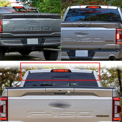 Red/Smoke LED Smoke Third 3rd Brake Light For Ford F150 F-150 2009 2010 2011 2012 2013 2014 Accessories Tail Rear Cargo Lamp