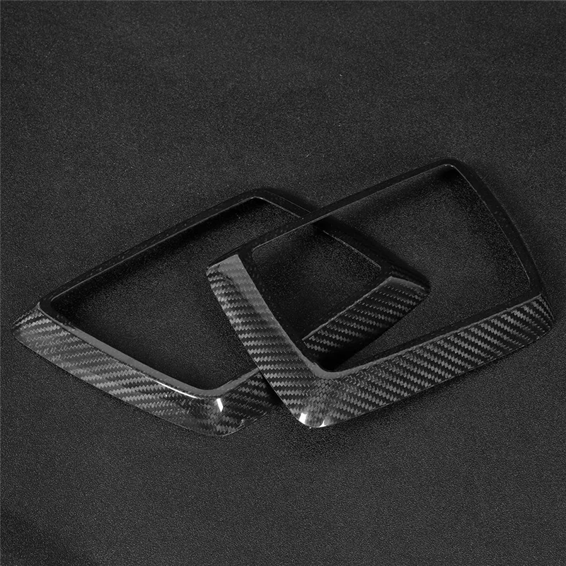 For Mercedes-Benz G-Class W463 G55 G63 2019-2020 Dry Carbon Fiber Car Hood Turn Signal Light Cover Trim Parts Accessories-A99D