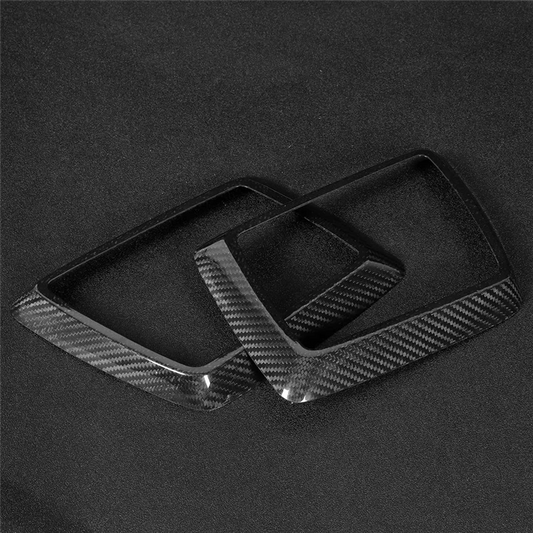 For Mercedes-Benz G-Class W463 G55 G63 2019-2020 Dry Carbon Fiber Car Hood Turn Signal Light Cover Trim Parts Accessories-A99D